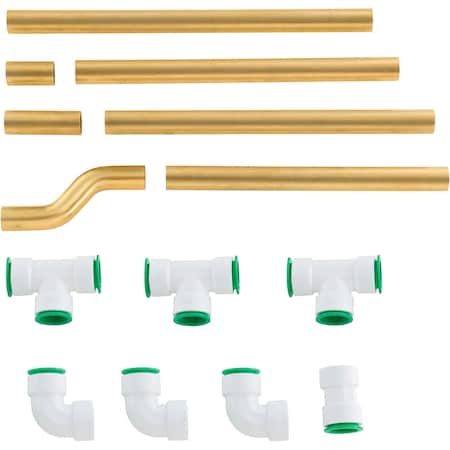 Global Industrial Replacement Water Drain Line Kit For 761221 Outdoor Drinking Fountains 604030